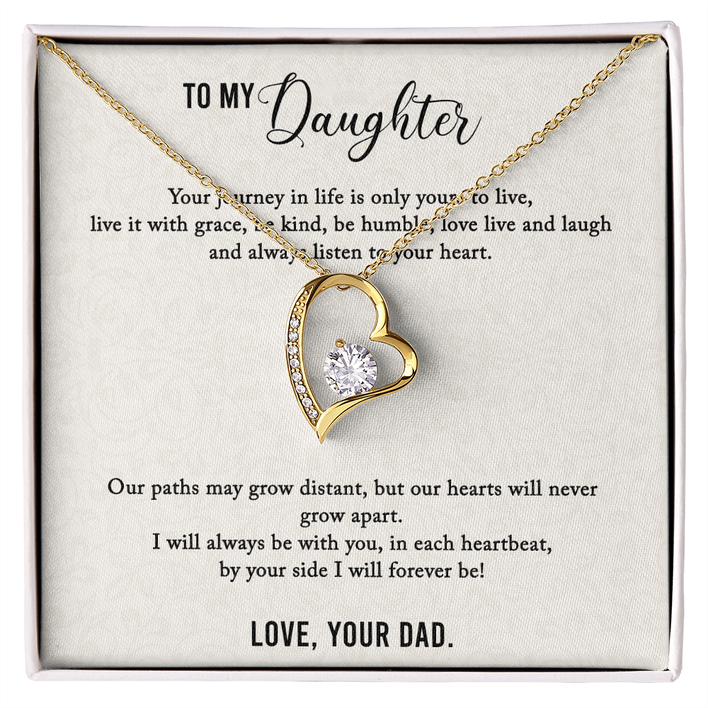 To My Daughter, From Dad (Heart)